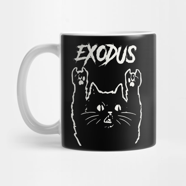 exodus metal cat by bubur ayam